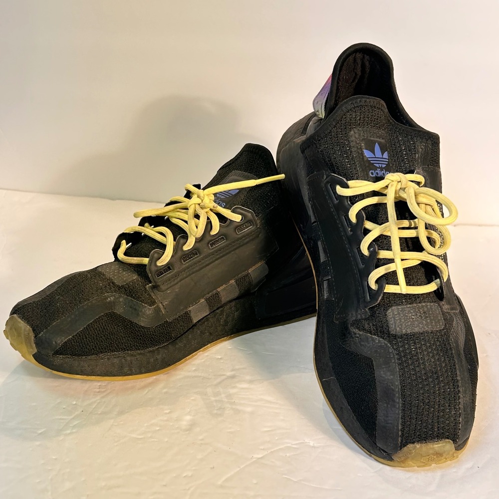 Adidas Originals NMD_V3 Black Gum Multi Color Strap GY8282 Men's Size 9